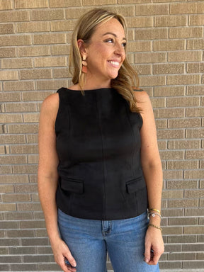 Silky Soft Black Top