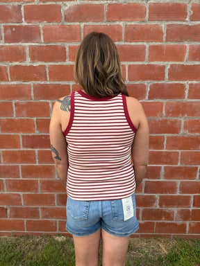 Ellen Tank - Sand Red
