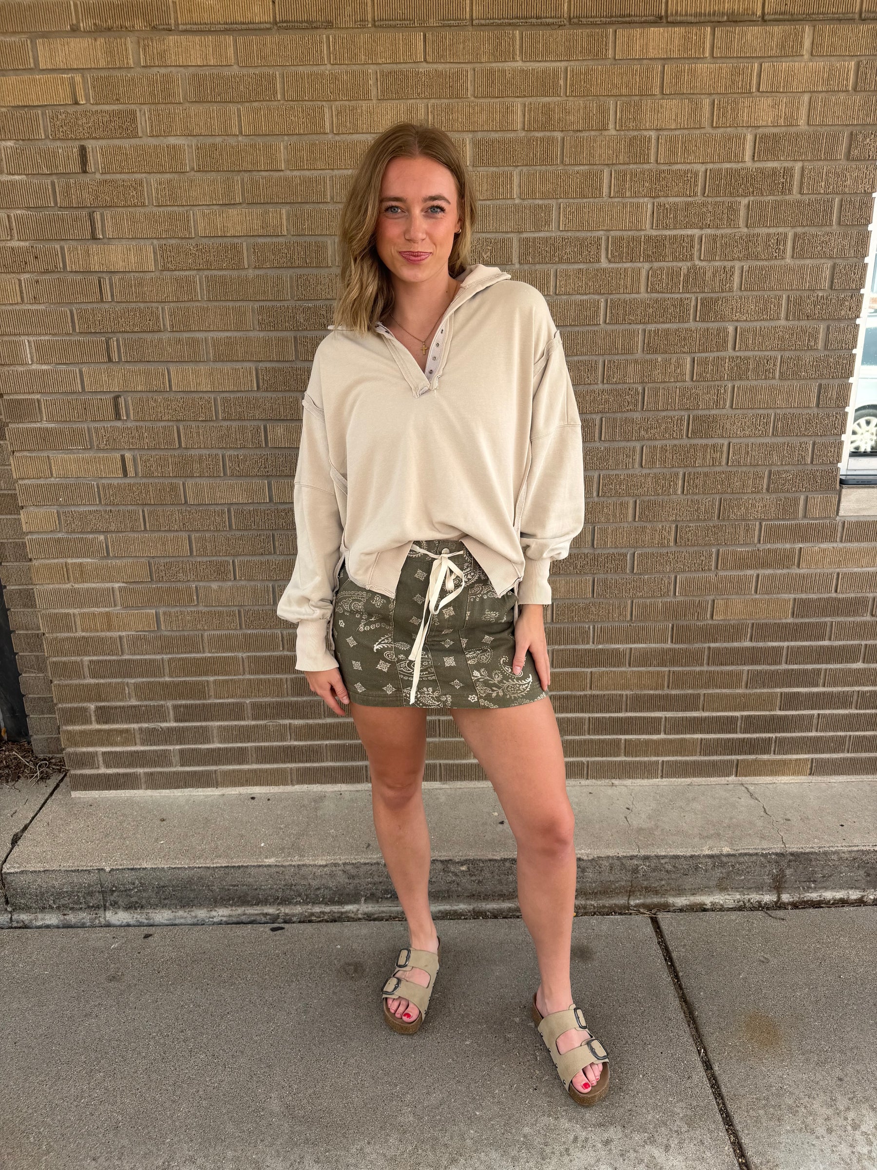 FP Inspired Pullover - Bone