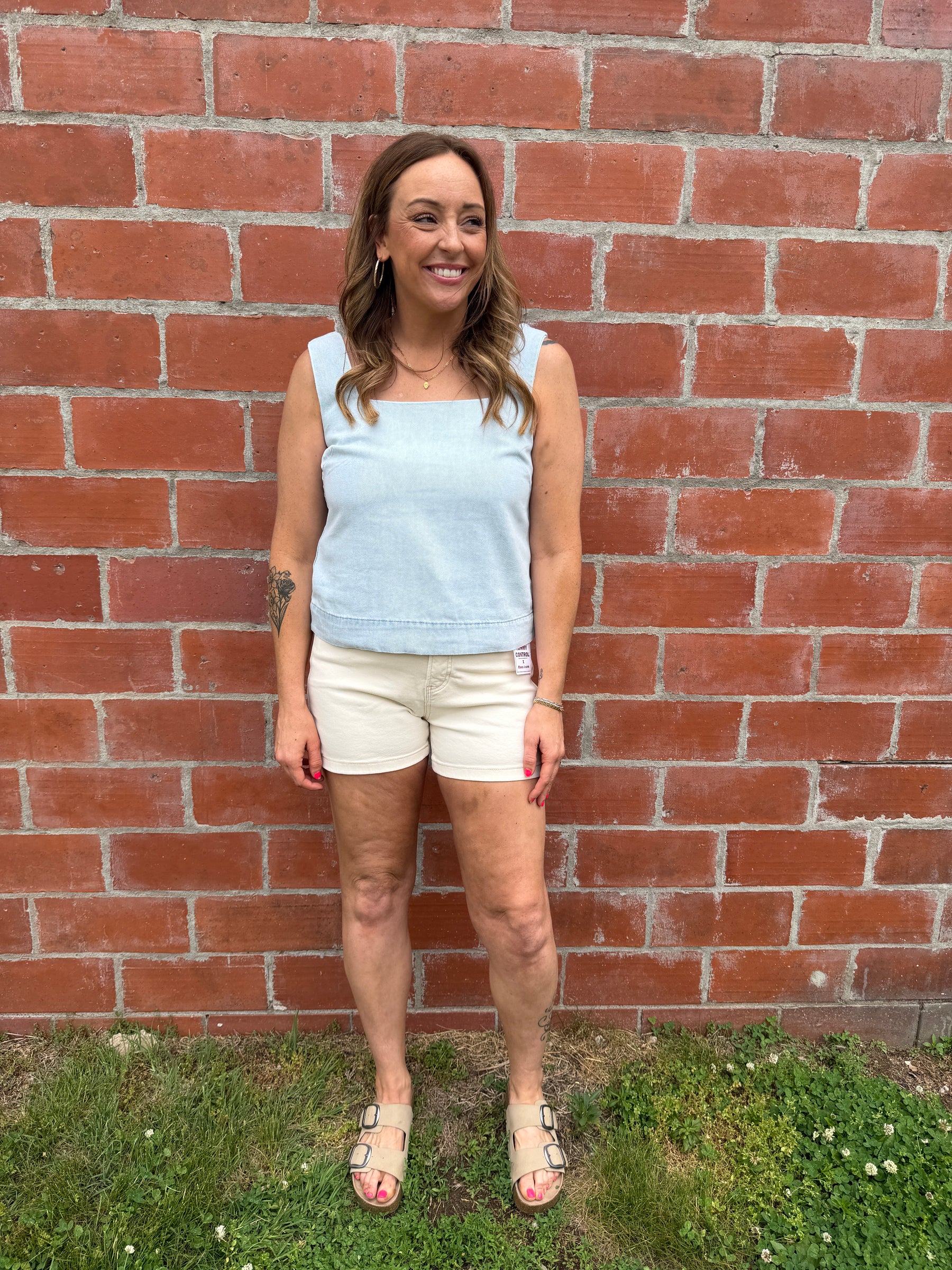 Isla Denim Tank