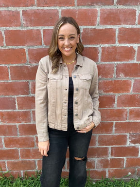 Jackie Jacket - Taupe