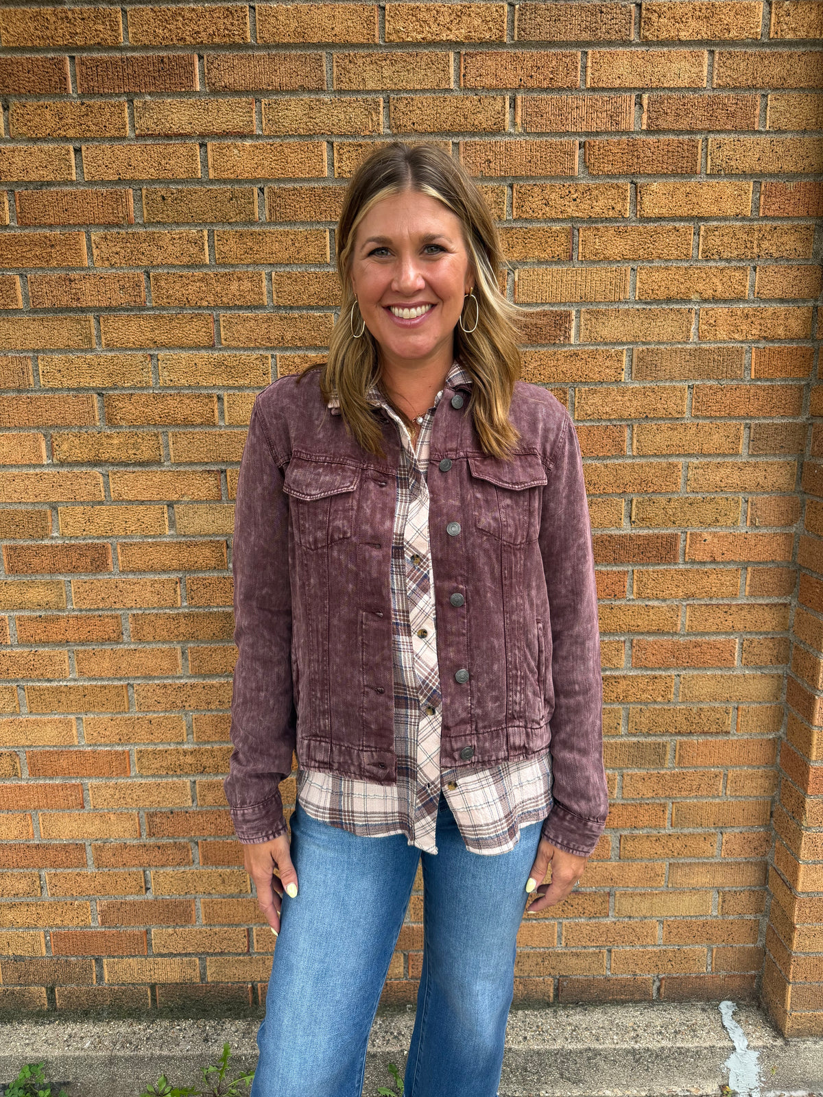 Jackie Jacket - Deep Mahogany