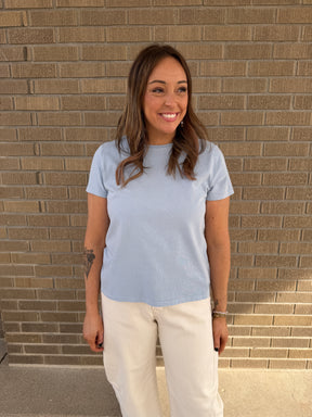 Asher Tee - Powder Blue