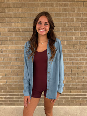 Ginger Top - Denim