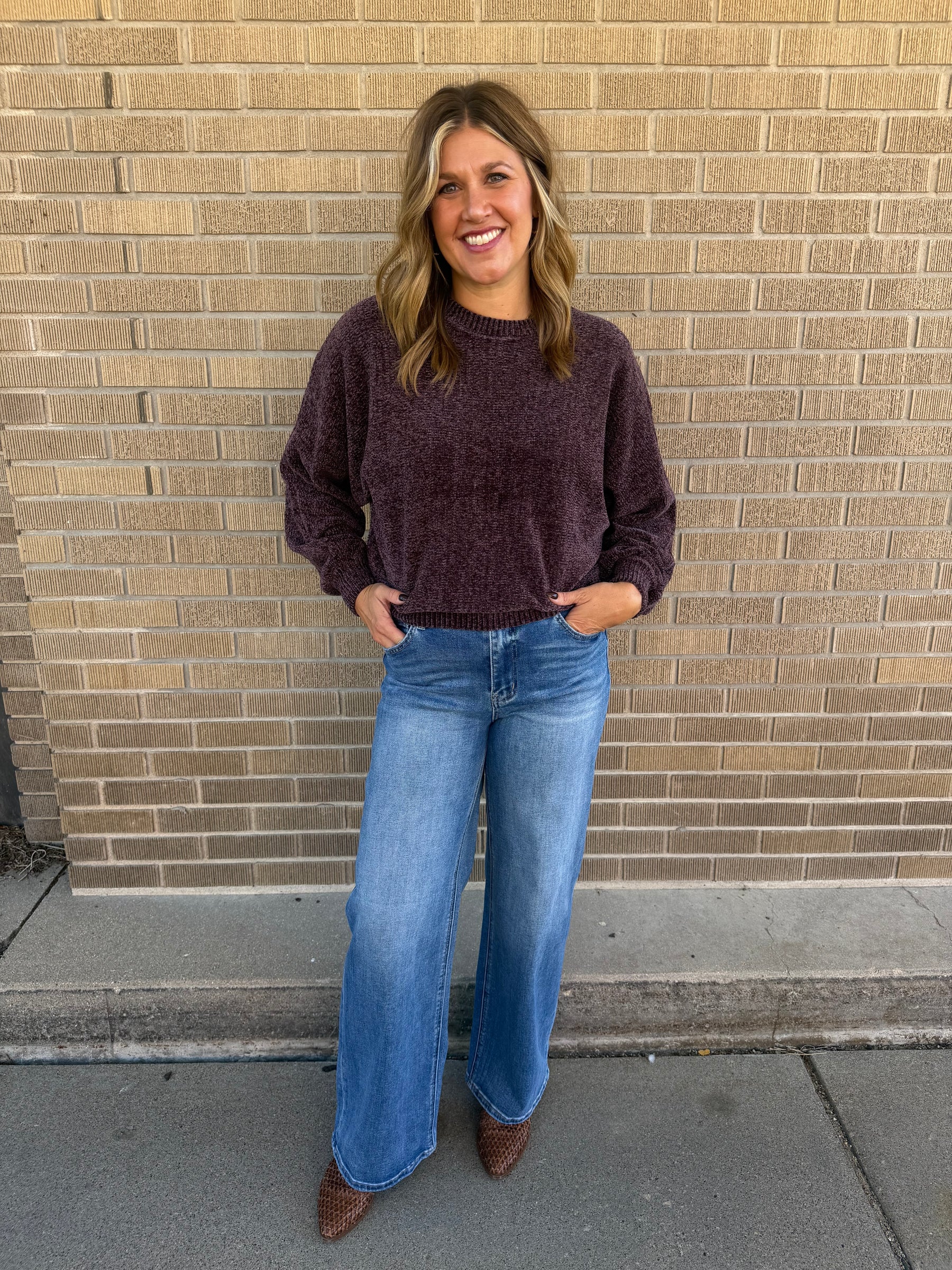 Cocoa Chenille Sweater
