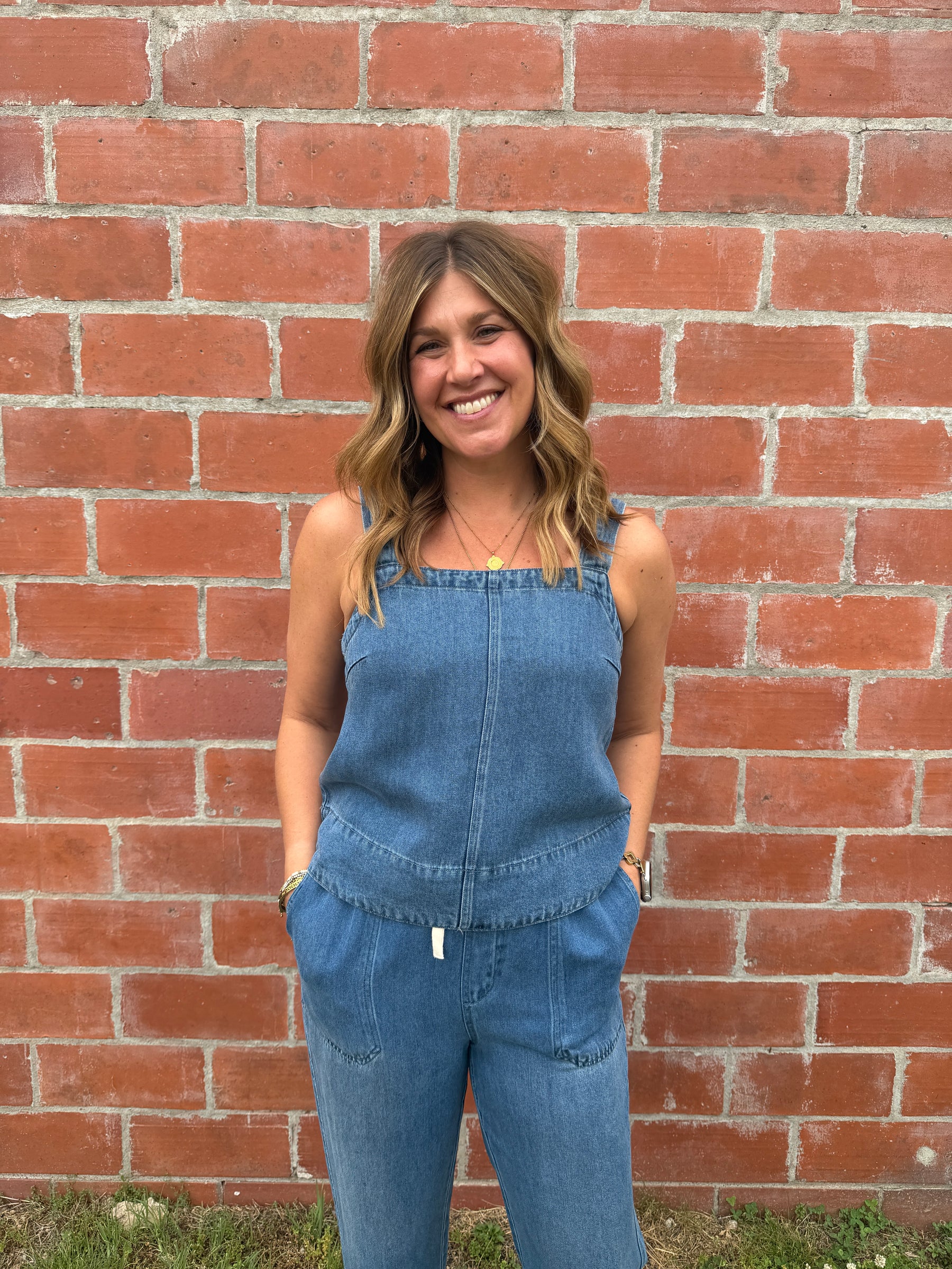 Maelis Denim Tank