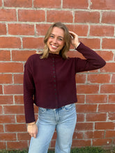 Oxblood Cardi