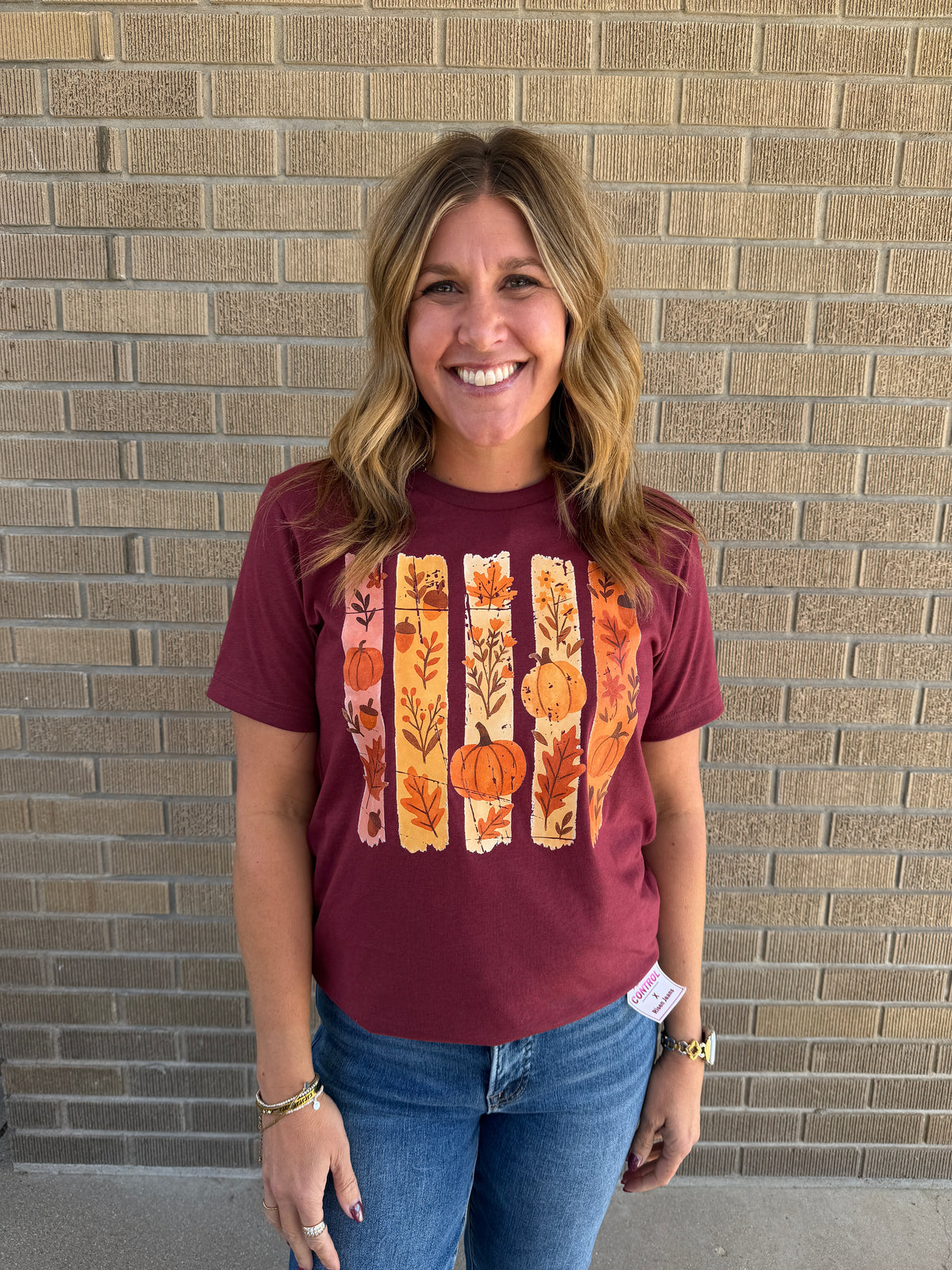 Maroon Fall Vibes Graphic Tee