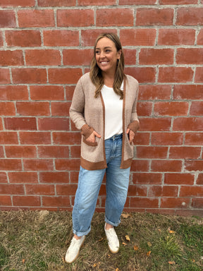 Perfect Camel Cardigan