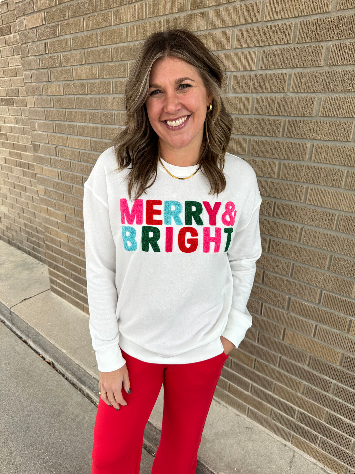 Merry & Bright Sweatshirt