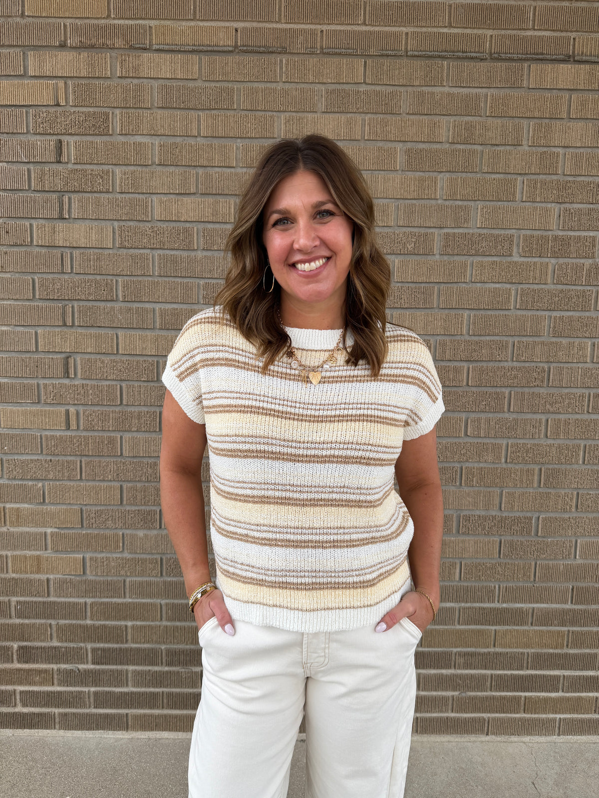 Lightweight Stripe Sweater