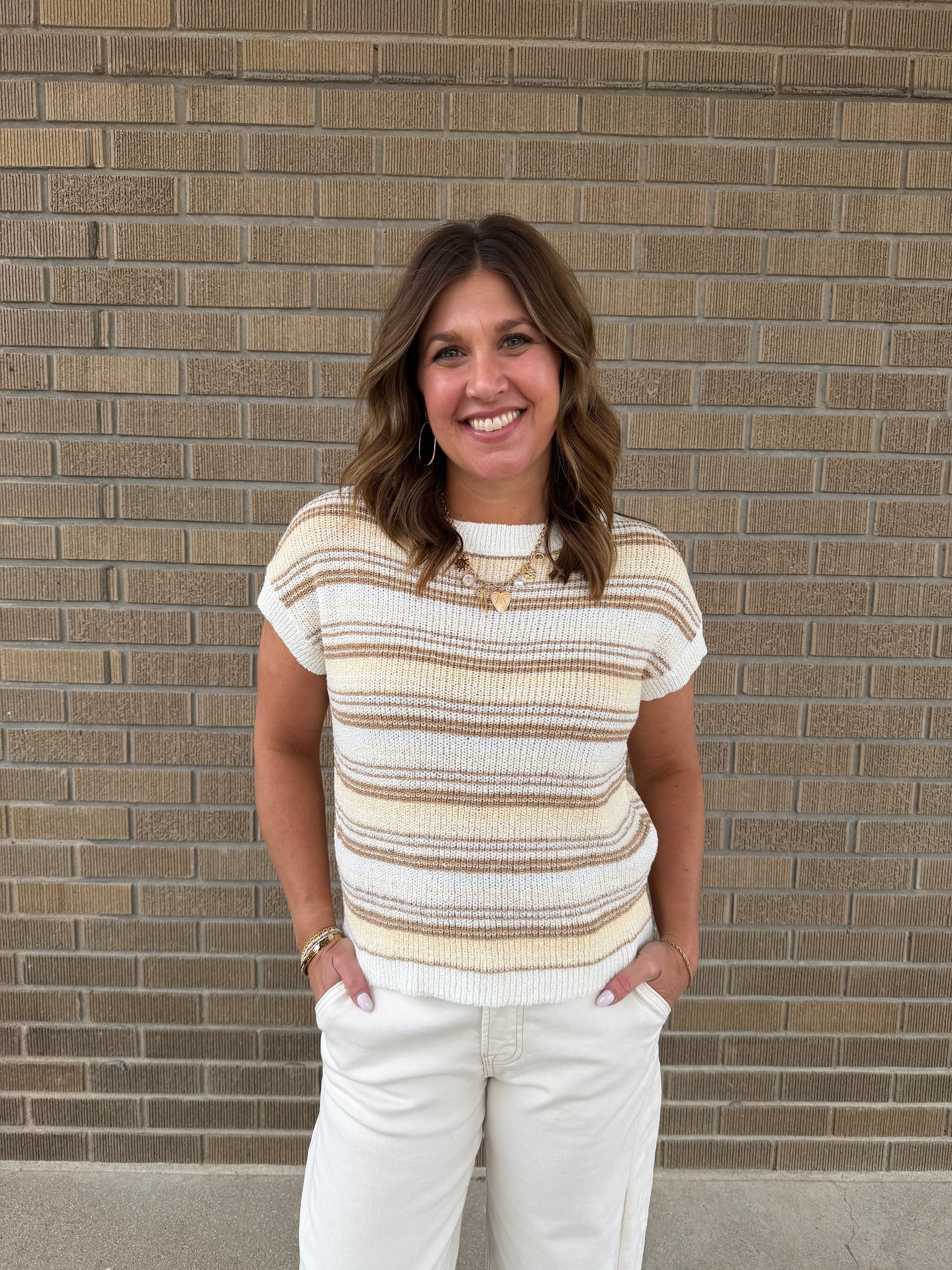 Lightweight Stripe Sweater