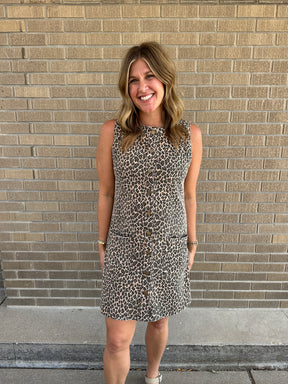Leopard Mini Dress