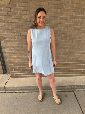 Dahlia Denim Dress