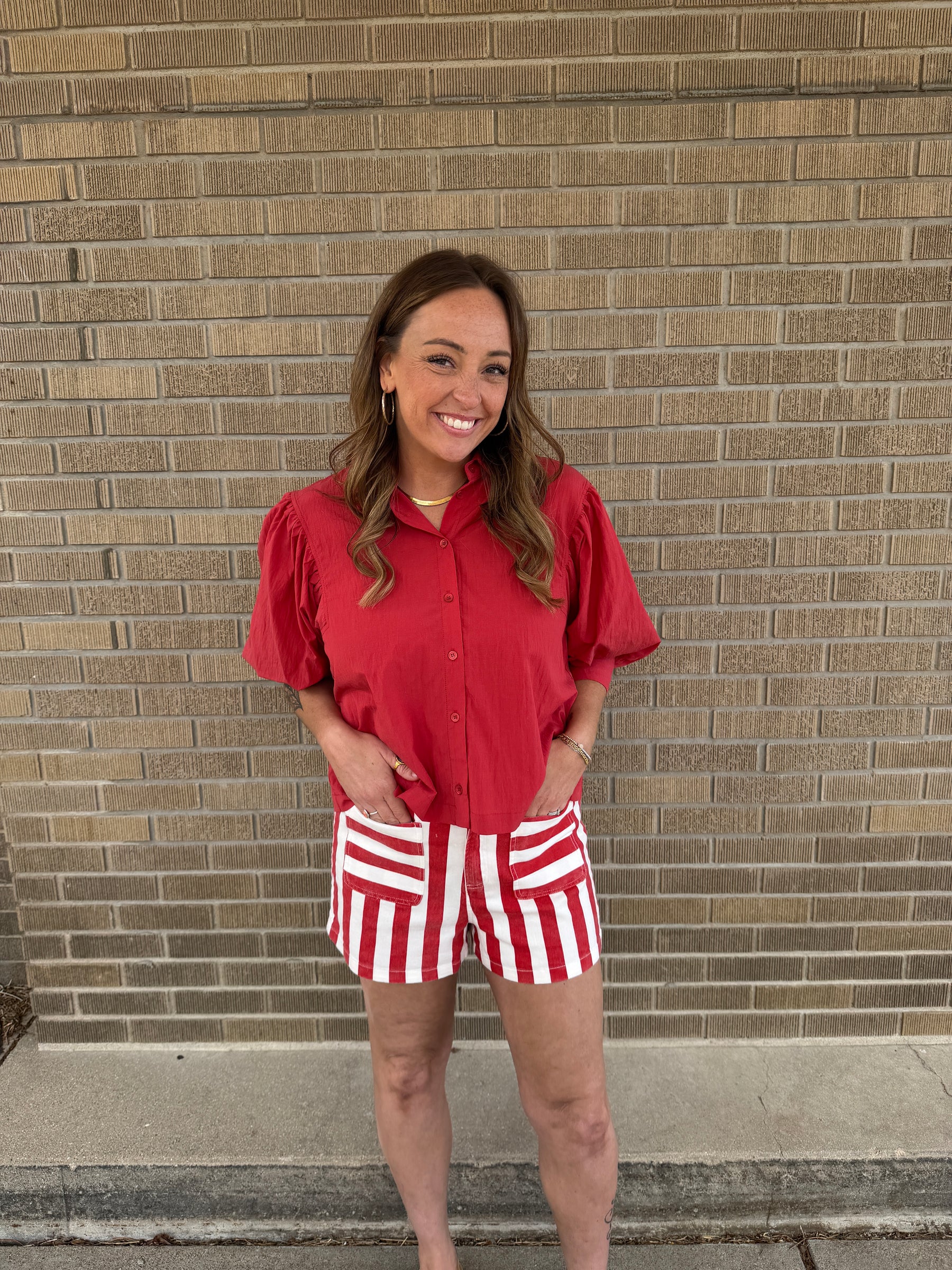 Paint the Town Red Top
