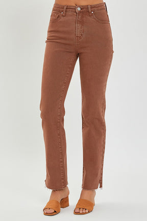 Espresso Denim with Tummy Control