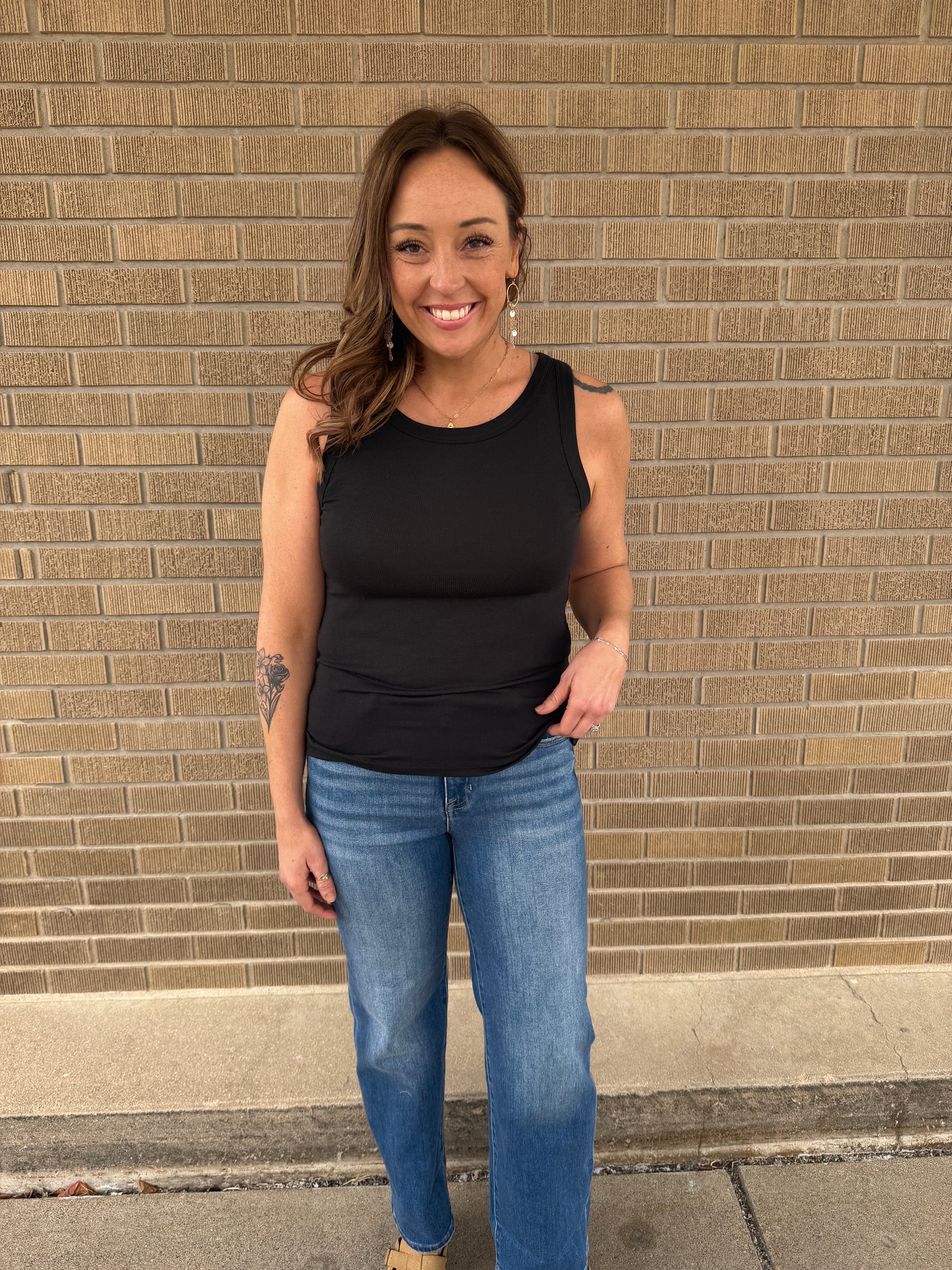 Clarence Tank - Black