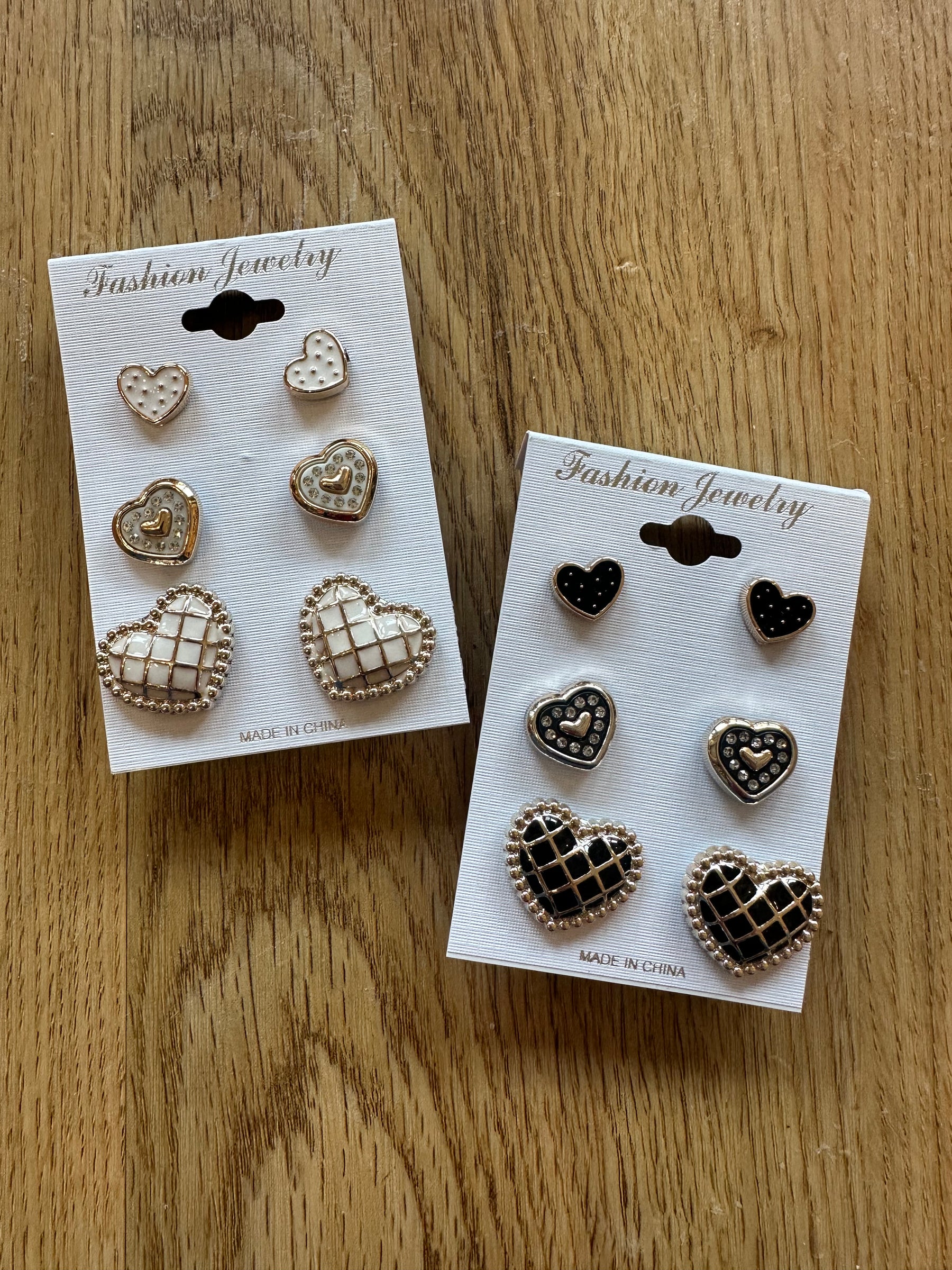 Heart Stud Earrings