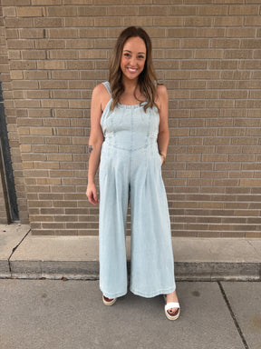 That One Denim Jumpsuit