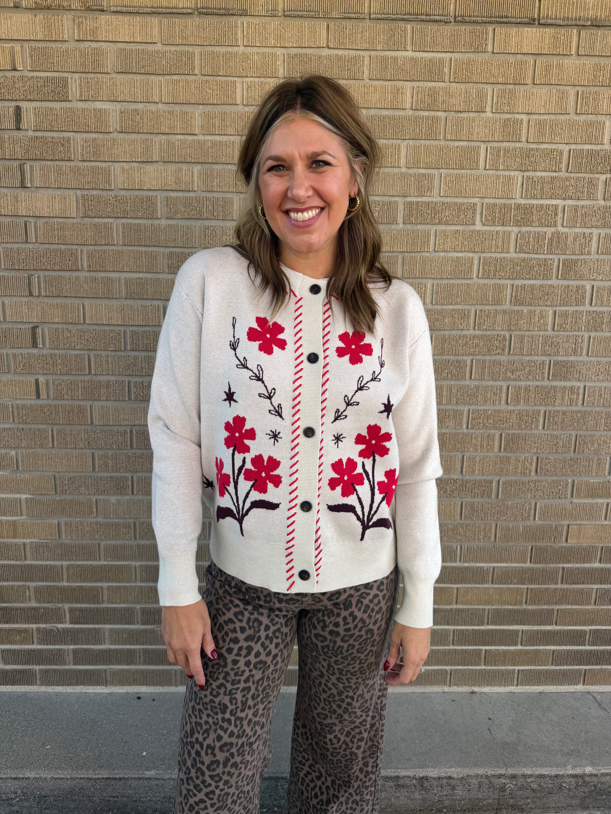 Poppy Fields Cardigan