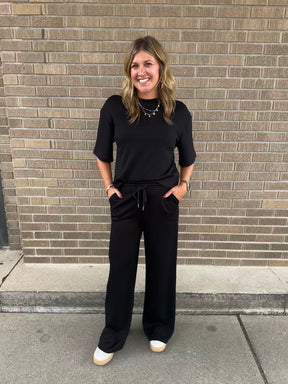 Lounge All Day Pants - Black