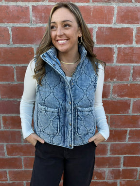 Denim Daydreams Vest