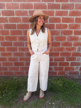 Floral Barrel Jeans