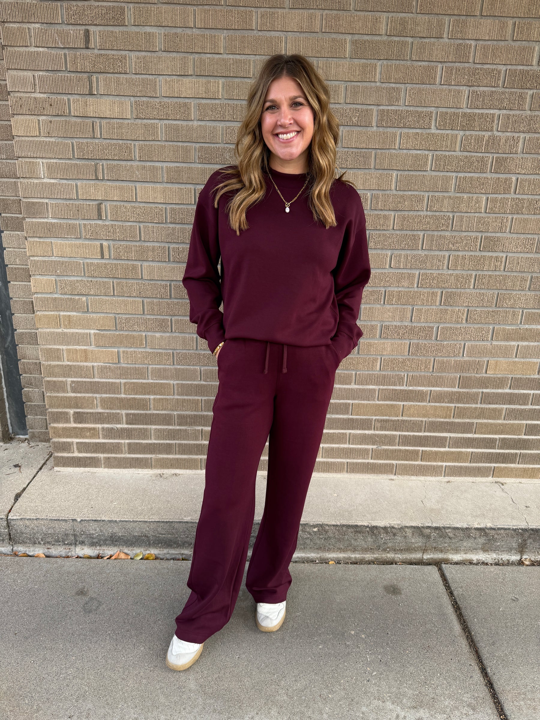 Made of Modal Pants - Dark Cherry