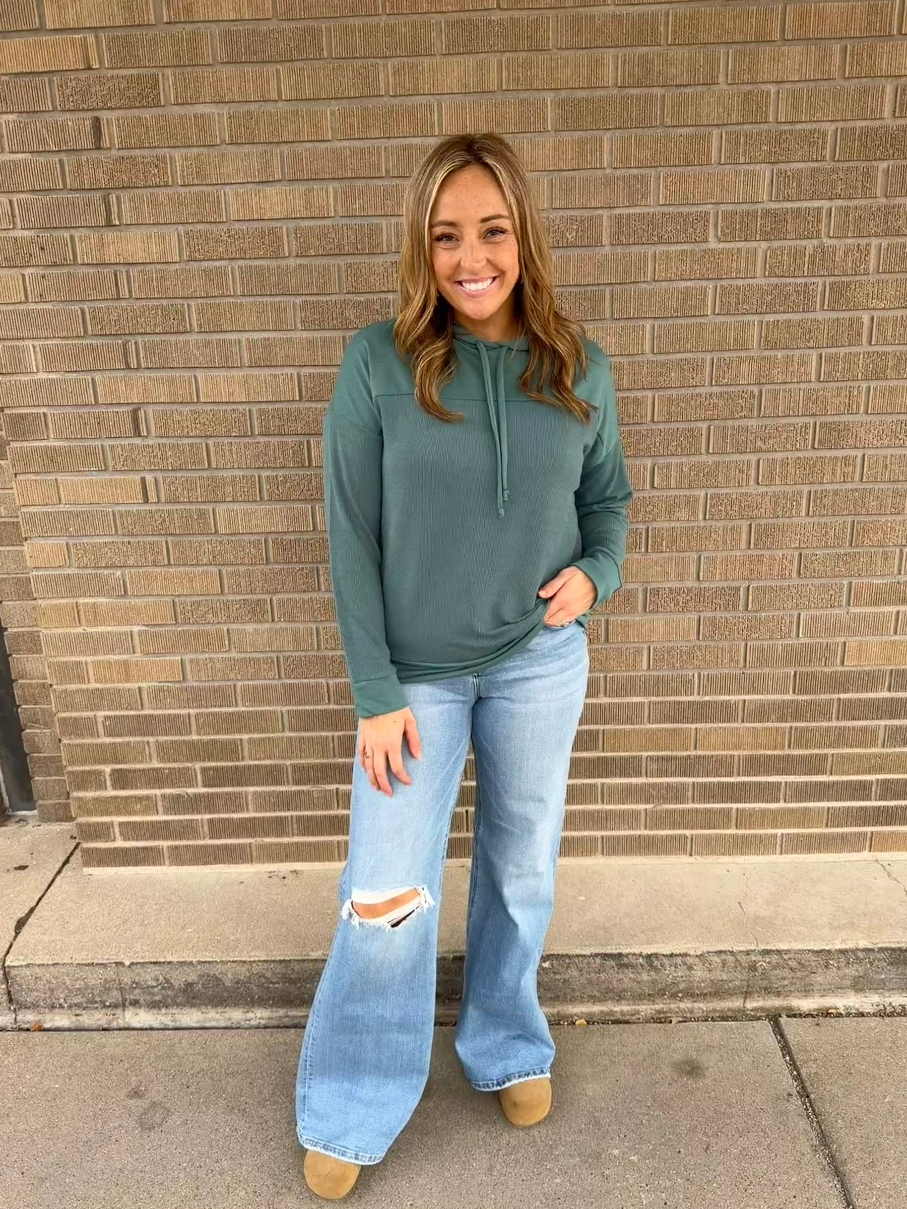 That One Jade Pullover