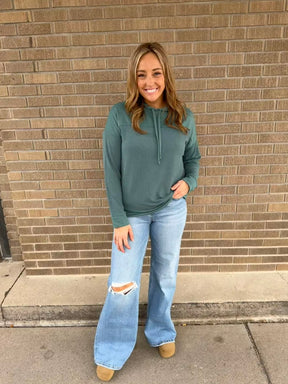 That One Jade Pullover