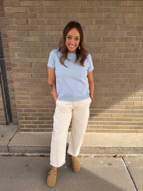 Asher Tee - Powder Blue
