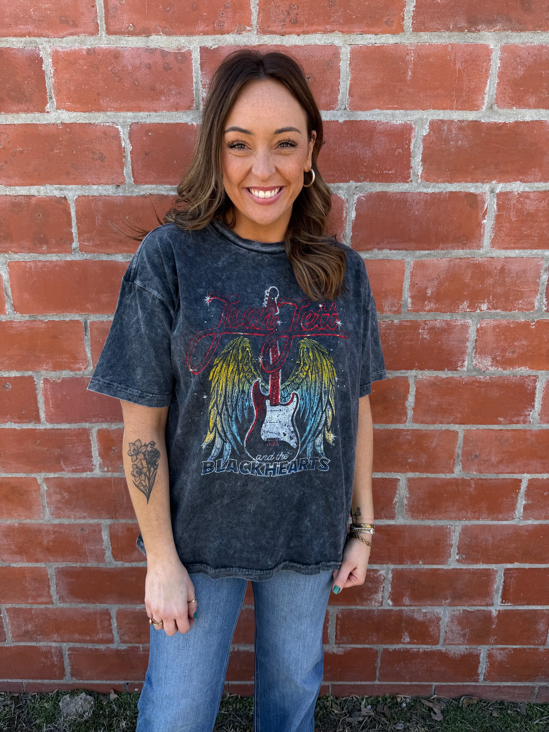 Joan Jett Oversized Tee