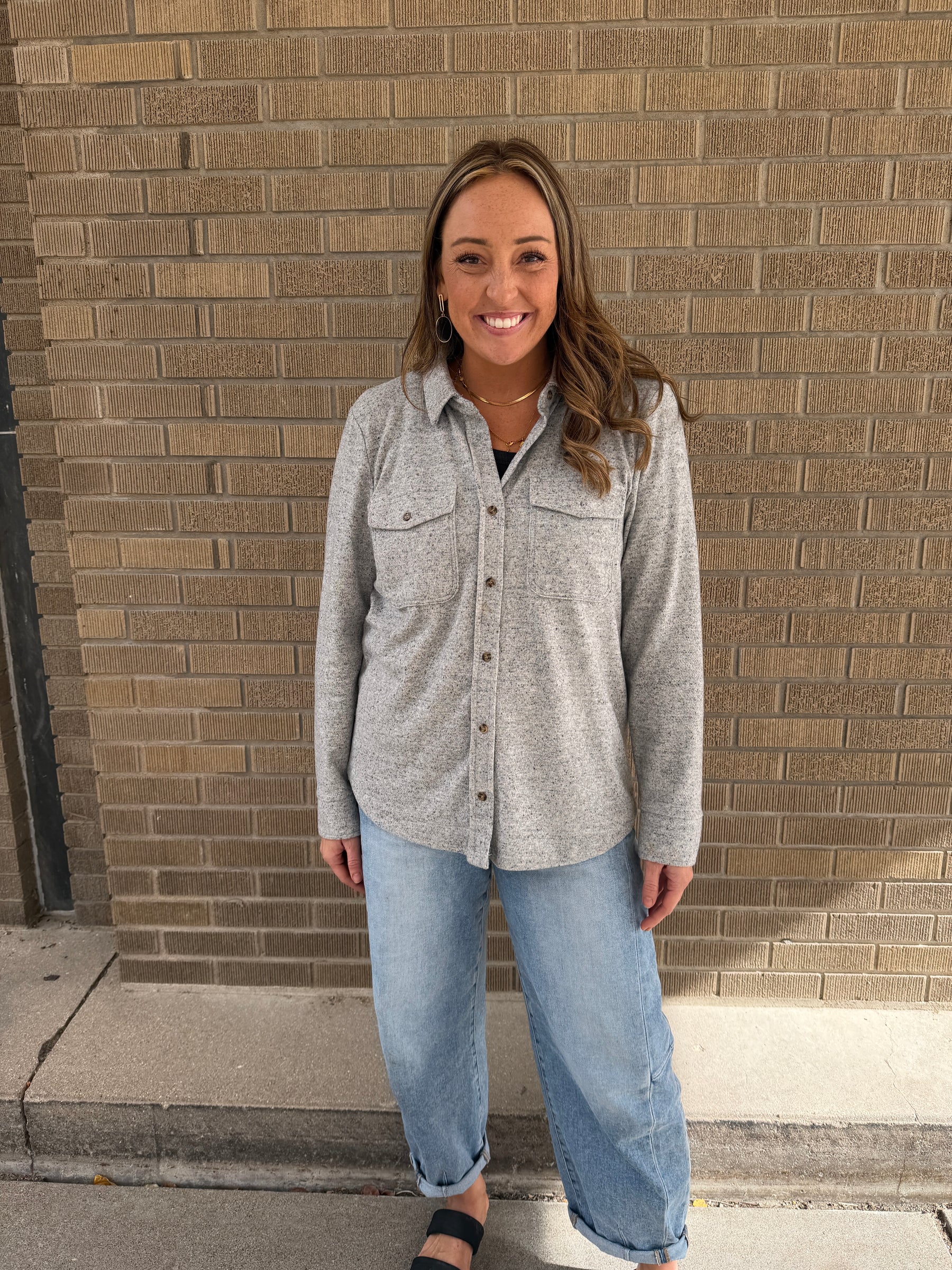 Cassian Top - Heathered