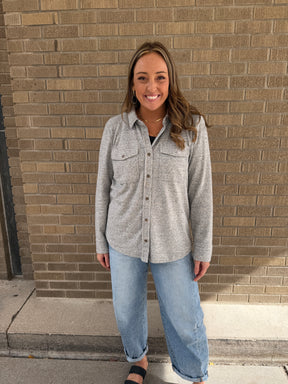 Cassian Top - Heathered