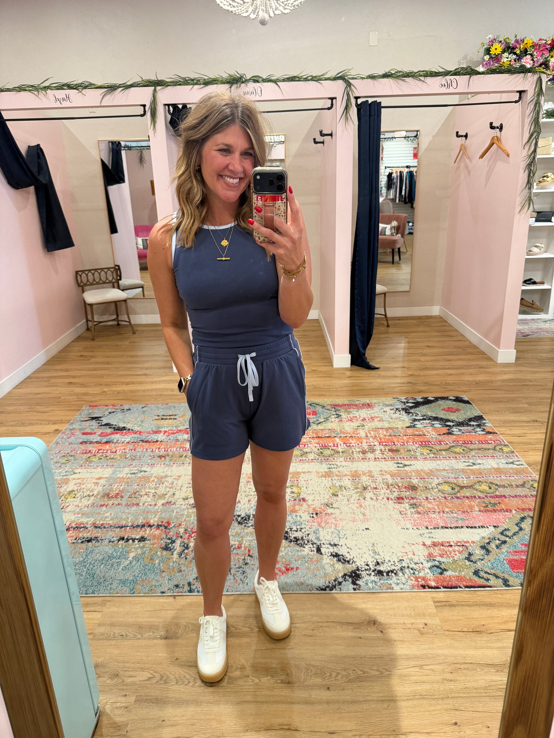 Valley Tank - Navy