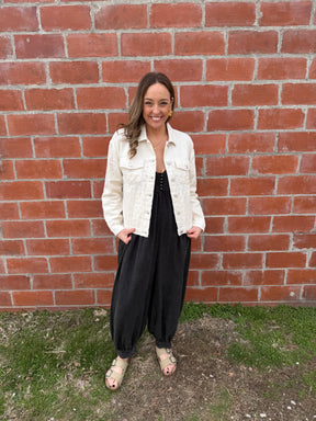 Ash Black Jumpsuit