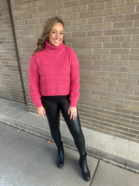Faux Leather Leggings