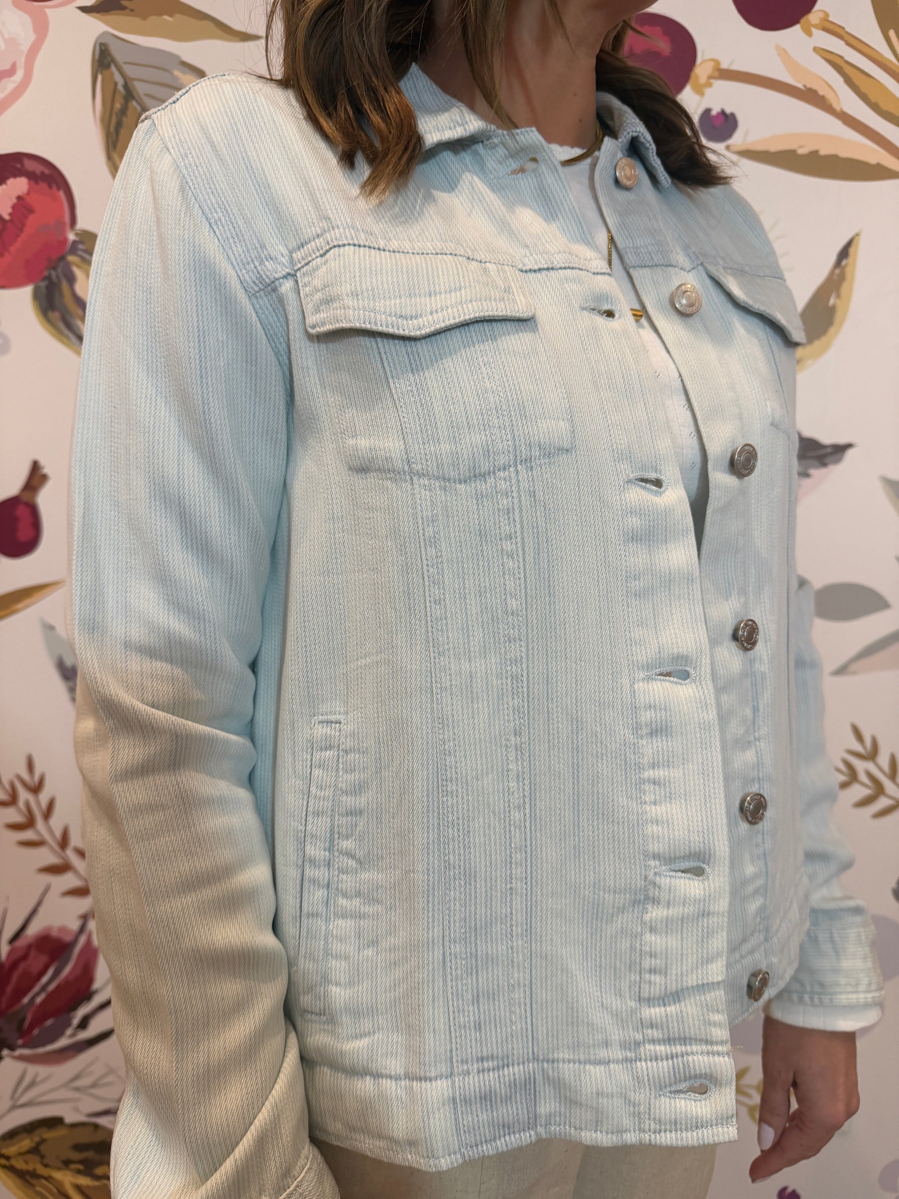 Jackie Jacket - Mia Pinstripe