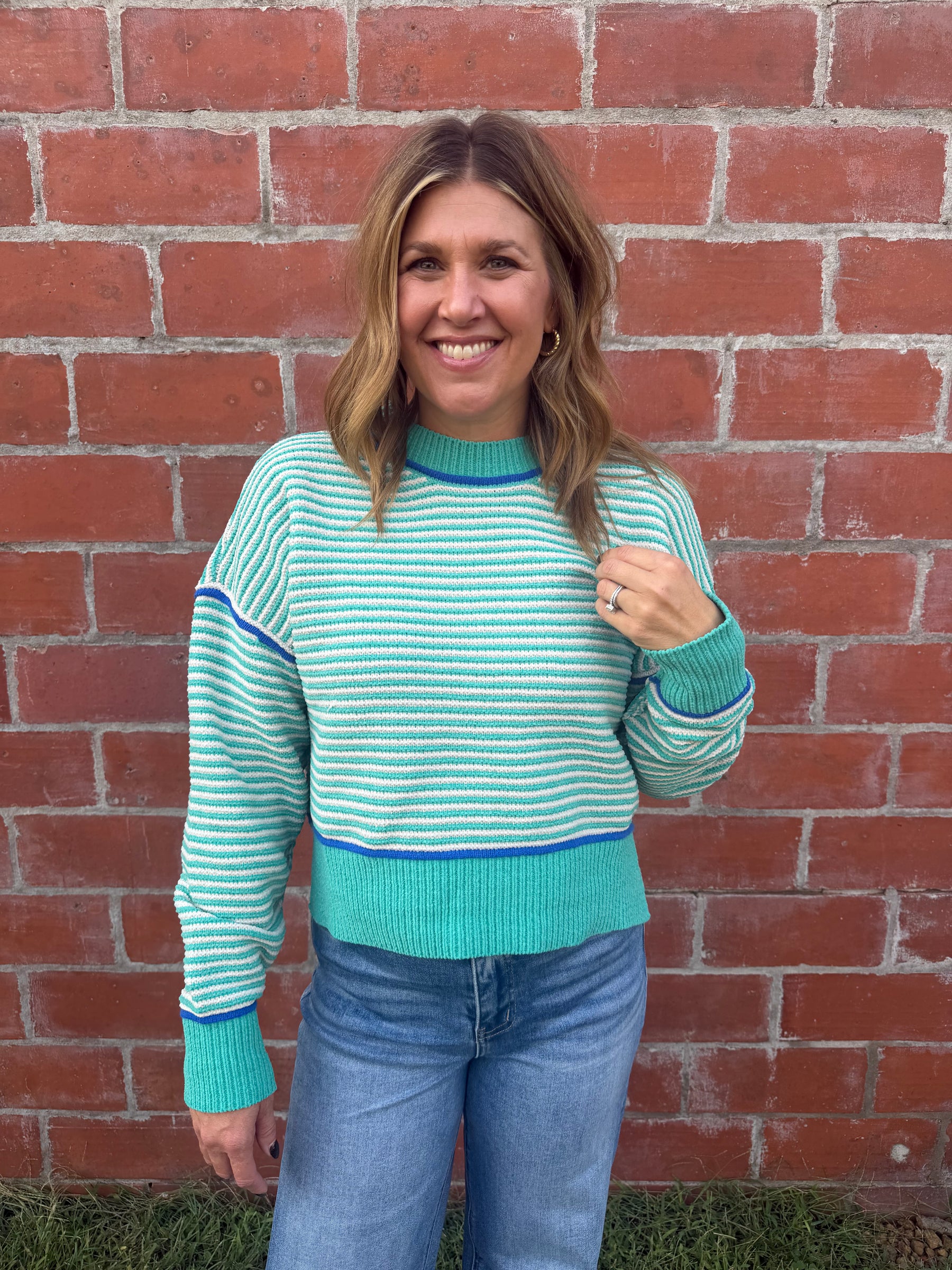 Seaside Plush Sweater