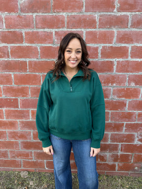 Lulu Hunter Green Pullover