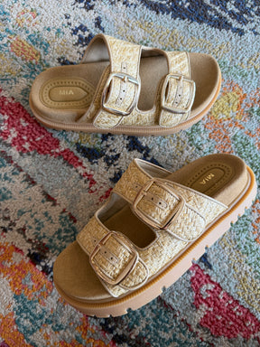Raffia Slides
