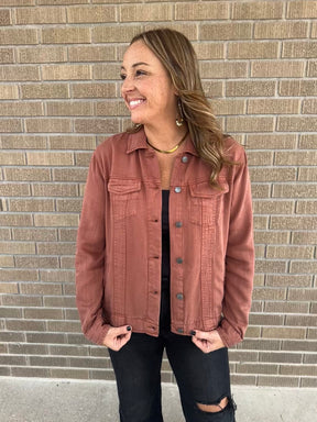 Jackie Jacket - Rustic Brown