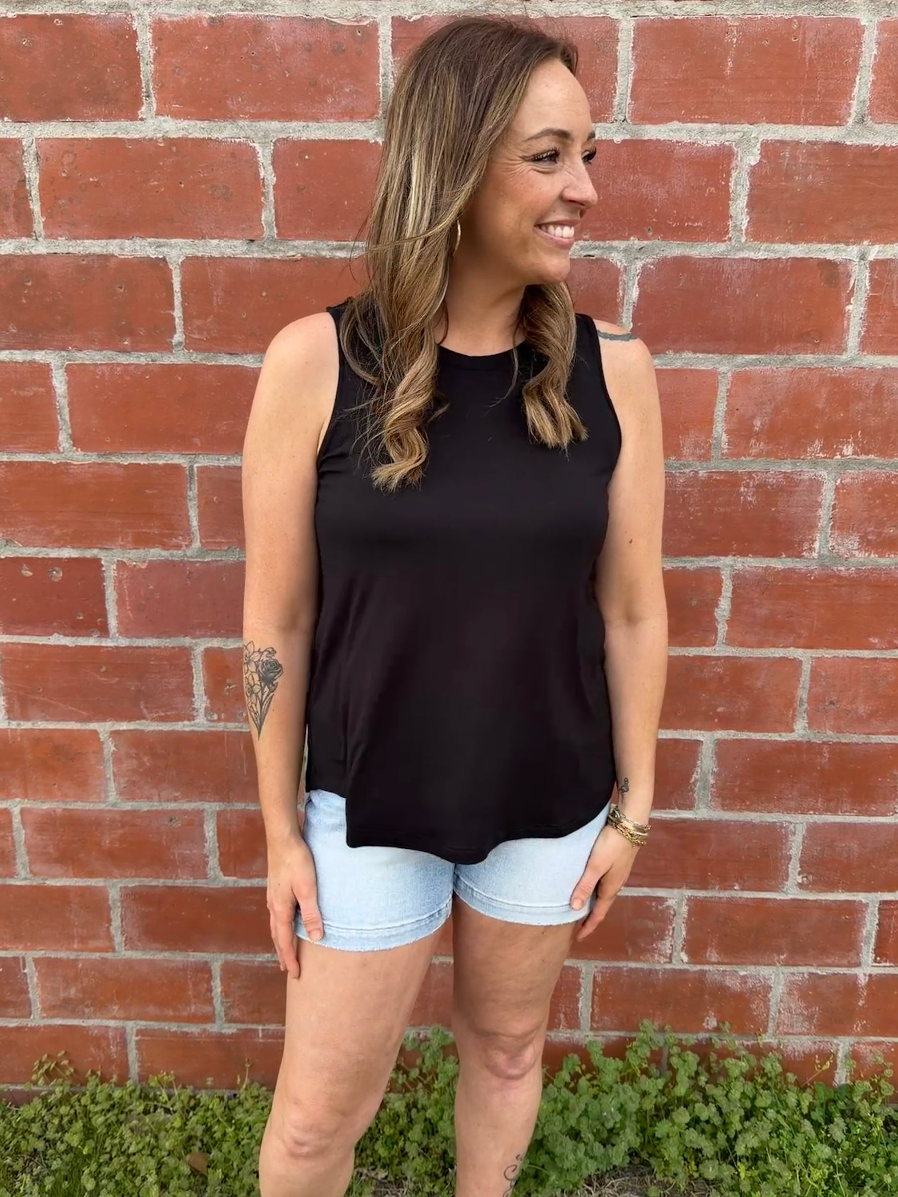 Everyday Basic Tank - Black