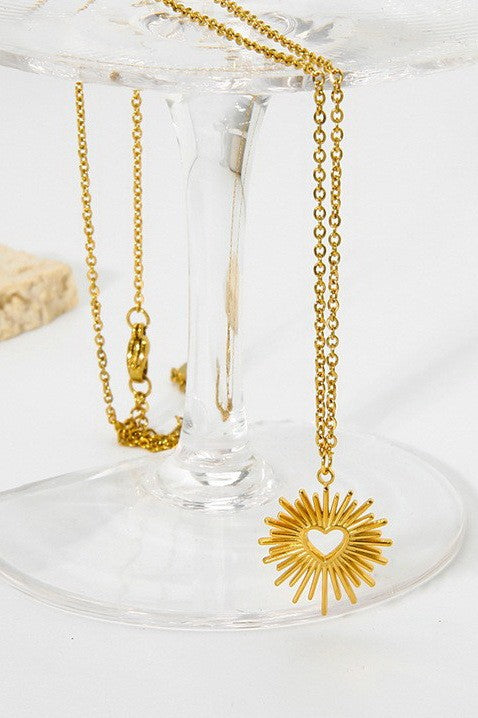 Heart Burst Necklace