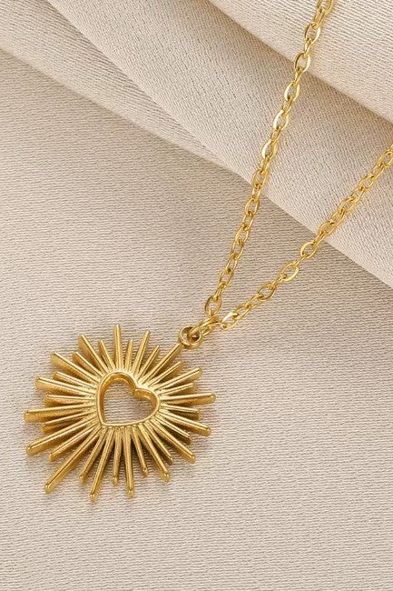 Heart Burst Necklace