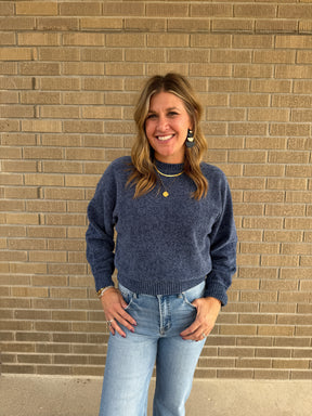 Silky Soft Sweater - Blue