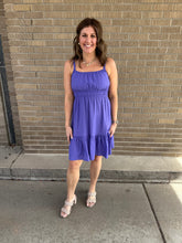 Purple Mini Dress