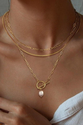 Pearl Layered Necklace