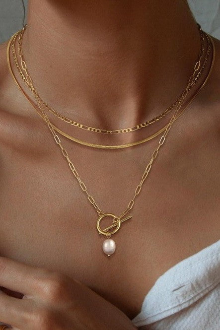 Pearl Layered Necklace