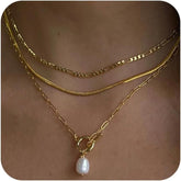 Pearl Layered Necklace